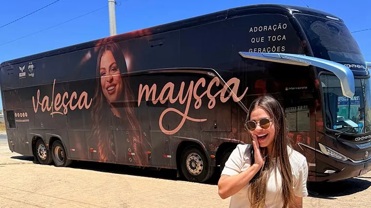 Valesca Mayssa inicia nova turnê pelo Norte e Nordeste: Em 14 dias serão oito cidades