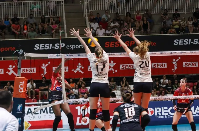Na vice-liderança da Superliga Feminina 24/25, Osasco Voleibol Clube enfrenta o Brusque em casa