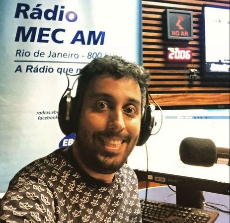 Thiago Regotto / Arquivo pessoal Thiago Regotto, gerente da Rádio MEC