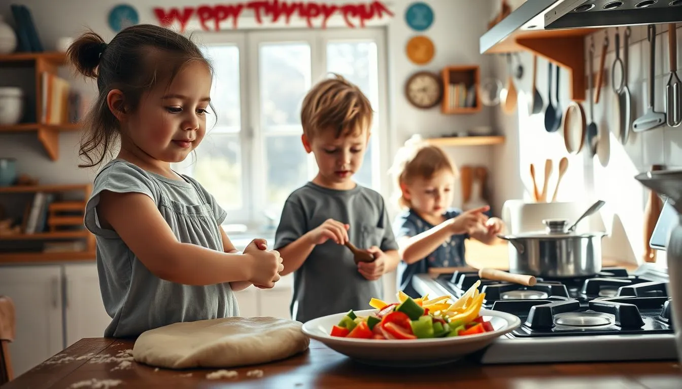 Dicas para introduzir crianças na cozinha