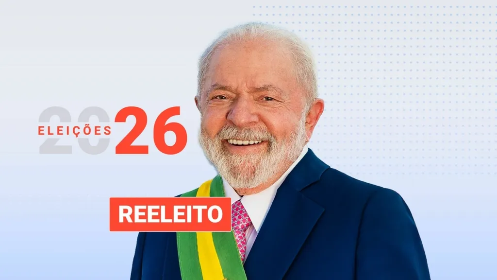Luiz Inácio Lula da Silva, presidente reeleito do Brasil nas Eleições 2026.