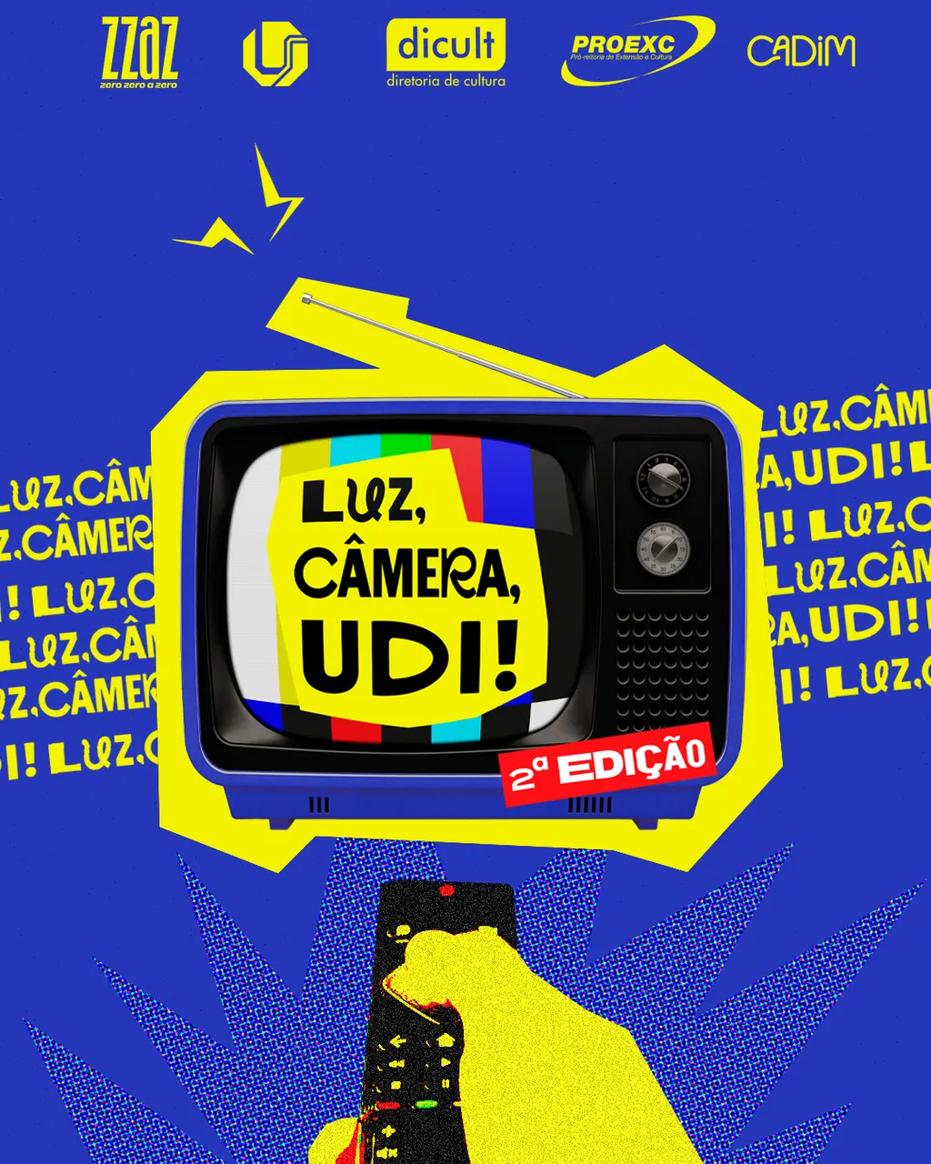 Festival Luz, Câmera, UDI! realiza mostra de curtas-metragens independentes e premiação popular na Universidade Federal de Uberlândia.