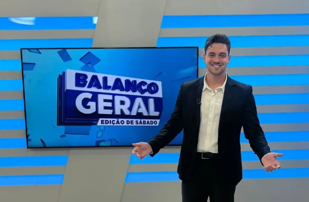 Lucas de Carvalho se consolida no comando do ‘Balanço Geral Edição de Sábado’ na TV Paranaíba