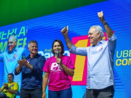 Michele Bolsonaro em Uberlândia