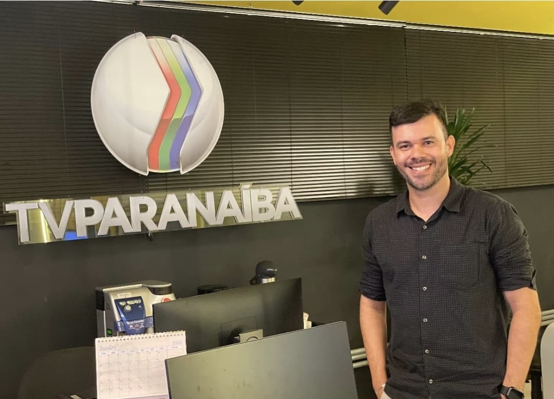 Jornalista Bruno Dourado estreia na TV Paranaíba (Record) no Triângulo ...